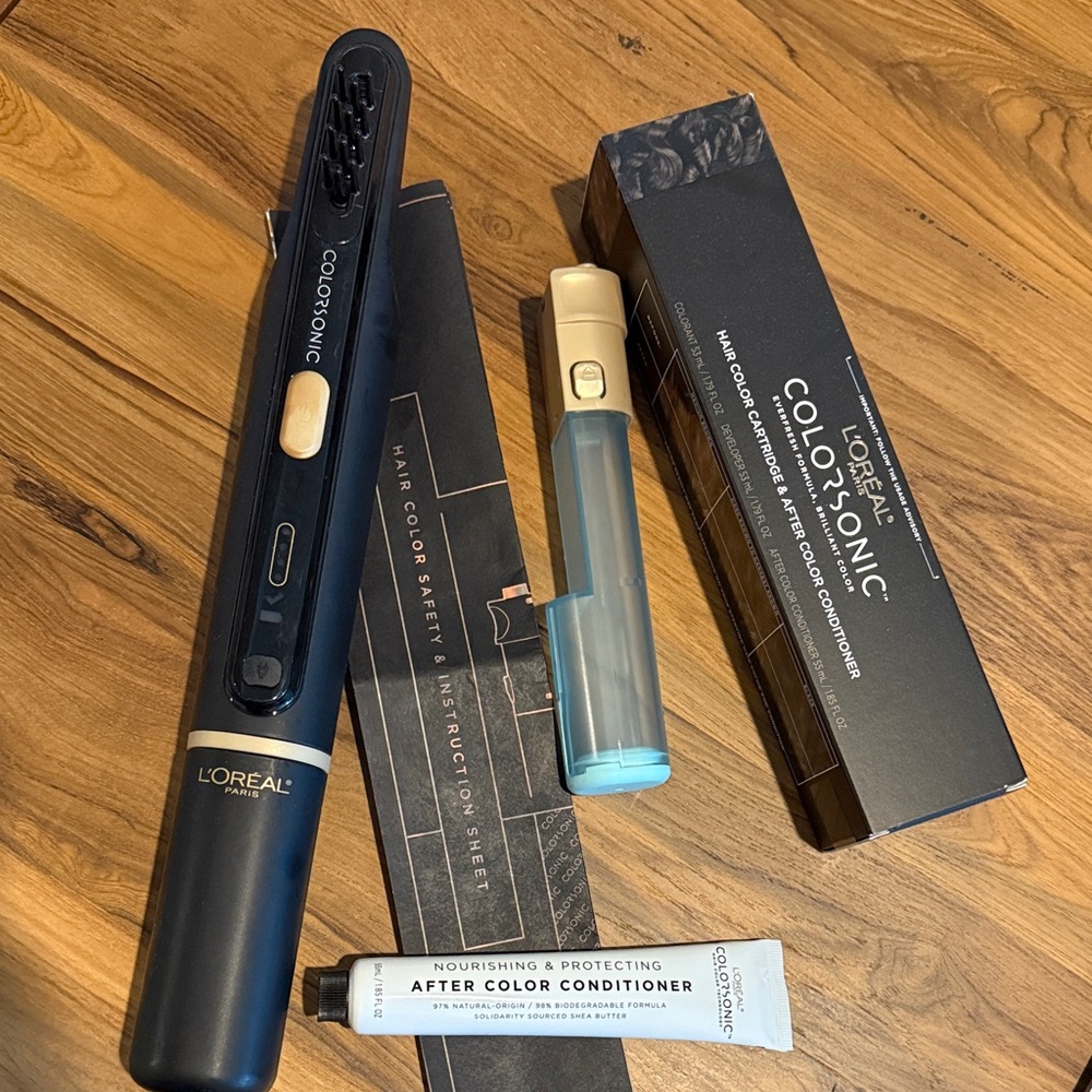 L'Oreal ColorSonic Hair Color Device and Cartridge in Shade 2